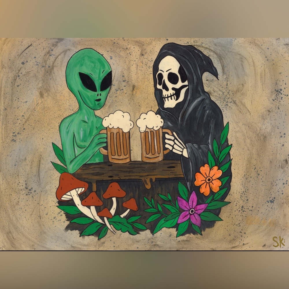 8X10 Pints Art Print